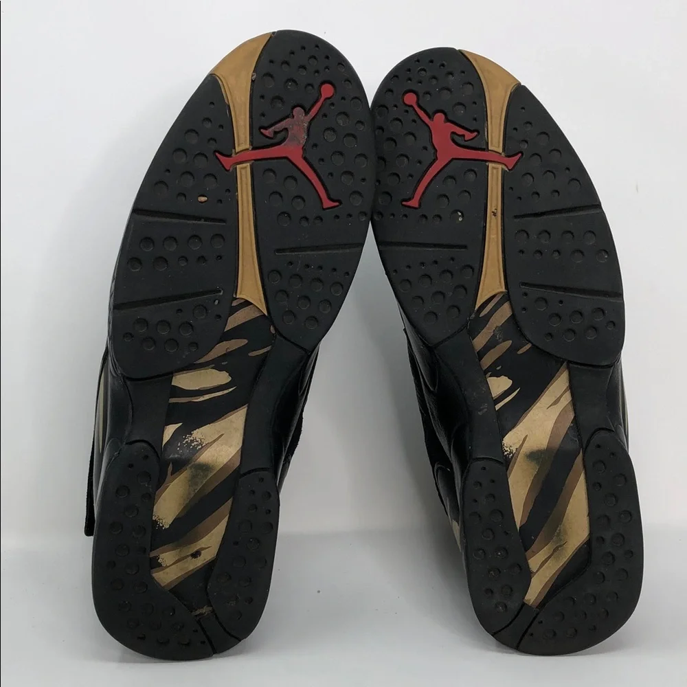 Air Jordan 8 Retro x OVO Black AA1239-045 Authentic Drake Sneakers - Size 14